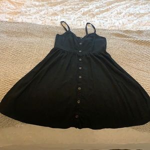 Black Fit and Flare Dress
